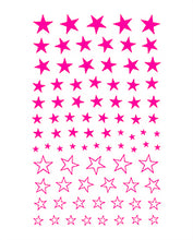 Load image into Gallery viewer, TSUMEKIRA 【ES】 NEON STAR NEON PINK | ES-NST-101