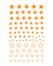 Load image into Gallery viewer, TSUMEKIRA 【ES】 NEON STAR NEON ORANGE | ES-NST-102