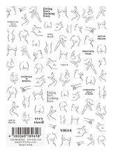 Load image into Gallery viewer, TSUMEKIRA DAISY × FEMALE BLACK | NN-DAI-118