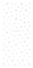 Load image into Gallery viewer, TSUMEKIRA CHRISTMAS SNOWFLAKE WHITE GOLD | SG-YUK-901