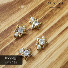 Load image into Gallery viewer, GOLD LITTLE STAR CHARM R000758