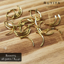 Load image into Gallery viewer, GOLD LARGE CURVED BAR R000775