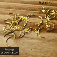 Load image into Gallery viewer, GOLD MEDIUM CUTICLE RING R000792