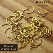 Load image into Gallery viewer, GOLD MEDIUM CUTICLE RING R000792