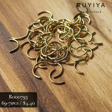 Load image into Gallery viewer, GOLD SMALL CUTICLE RING R000793