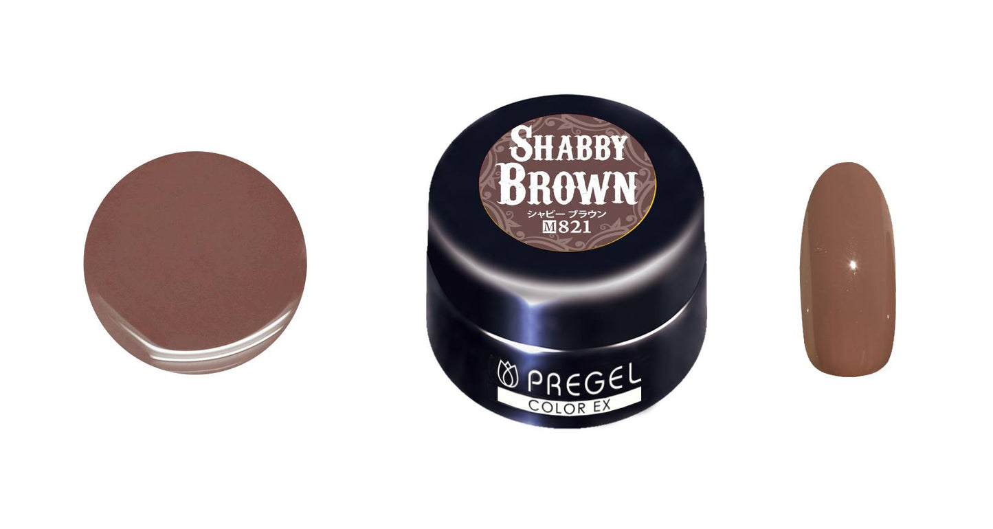 PREGEL COLOR EX 821 SHABBY BROWN