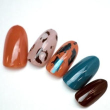 Load image into Gallery viewer, TSUMEKIRA ART FOIL AF-FUM-006 NAVY FLASH