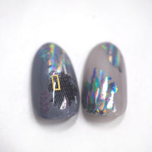 Load image into Gallery viewer, TSUMEKIRA ART FOIL AF-FUM-007 GRAY FLASH