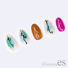 Load image into Gallery viewer, TSUMEKIRA 【ES】 FUMI × F/LINE BLACK | ES-FUM-111