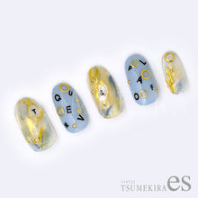 Load image into Gallery viewer, TSUMEKIRA 【ES】 MINI ALPHABET BLACK | ES-MNA-102