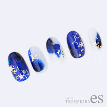 Load image into Gallery viewer, TSUMEKIRA 【ES】 METALLIC STAR SILVER | ES-MST-101