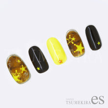 Load image into Gallery viewer, TSUMEKIRA 【ES】 NEON STAR NEON YELLOW | ES-NST-103