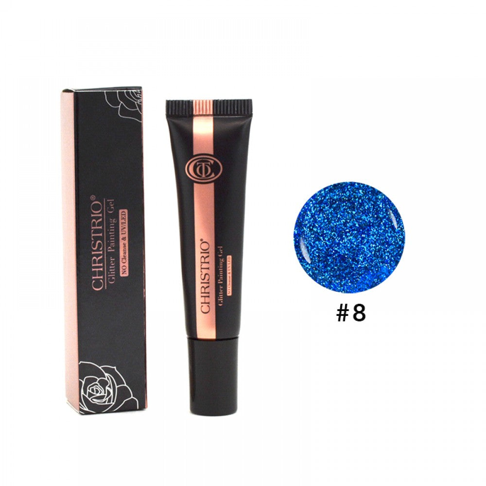 CHRISTRIO GLITTER PAINTING GEL #8