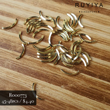 Load image into Gallery viewer, GOLD SMALL CURVED BAR R000773