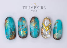Load image into Gallery viewer, TSUMEKIRA COLORSNAIL HANA × TURQUO GREEN | NN-HAN-102
