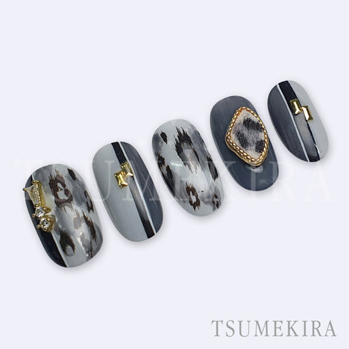 TSUMEKIRA LEOPARD PATTERN | NN-LEO-201