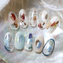 Load image into Gallery viewer, TSUMEKIRA ABSTRACT PAINT WARM | NN-NRK-101