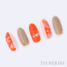 Load image into Gallery viewer, TSUMEKIRA PAISLEY PATTERN 2 WHITE | NN-PAI-201