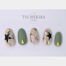 Load image into Gallery viewer, TSUMEKIRA LOVE ETOILE RED & BLACK | NN-RXF-104