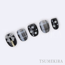 Load image into Gallery viewer, TSUMEKIRA SHEER CHECK 1 | NN-SCH-101