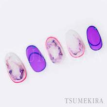 Load image into Gallery viewer, TSUMEKIRA SANZOU × WAVY MARBLE PASTEL | NN-SNZ-103