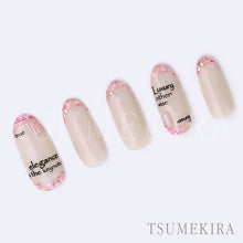 Load image into Gallery viewer, TSUMEKIRA TWEED PINK | NN-TWE-101