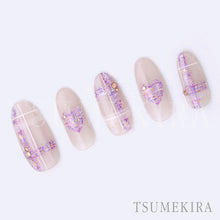 Load image into Gallery viewer, TSUMEKIRA TWEED PINK | NN-TWE-101