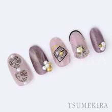 Load image into Gallery viewer, TSUMEKIRA TWEED MONOTONE | NN-TWE-103