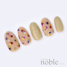Load image into Gallery viewer, TSUMEKIRA 【NOBLE】 DRIED FLOWERS & GOLD LEAF 1 | NO-DFG-101