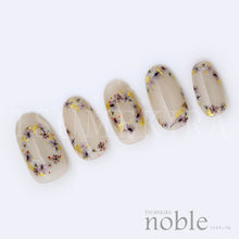 Load image into Gallery viewer, TSUMEKIRA 【NOBLE】 DRIED FLOWERS & GOLD LEAF 2 | NO-DFG-102