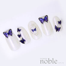 Load image into Gallery viewer, TSUMEKIRA 【NOBLE】 ELINA × METALLIC BUTTERFLY | NO-ELN-101