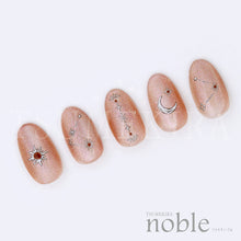 Load image into Gallery viewer, TSUMEKIRA 【NOBLE】 METAL PARTS SILVER | NO-MTP-002