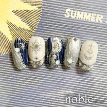 Load image into Gallery viewer, TSUMEKIRA 【NOBLE】 METAL PARTS SILVER | NO-MTP-002