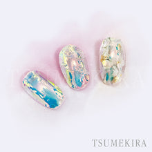 Load image into Gallery viewer, TSUMEKIRA AURORA FILM SEAL PLAIN SHEET | OH-PLS-101