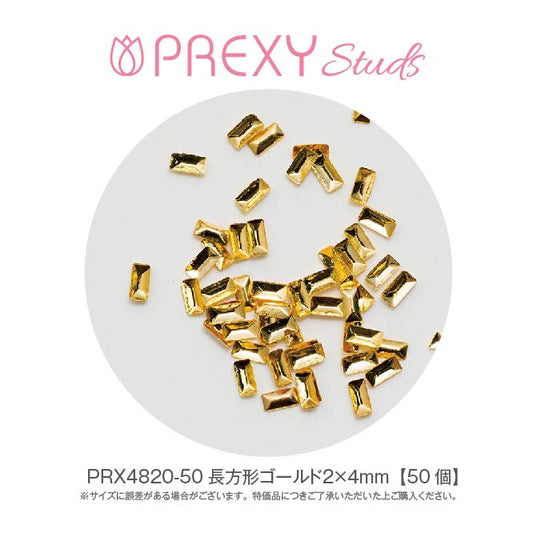 PREXY RECTANGLE GOLD