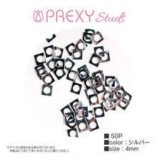 Load image into Gallery viewer, SQUARE FRAME SILVER (ROUND)