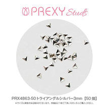 Load image into Gallery viewer, PREXY TRIANGLE SILVER