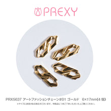 Load image into Gallery viewer, ART FASHION CHAIN #01 GOLD PRX5637
