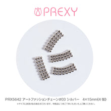 Load image into Gallery viewer, ART FASHION CHAIN #03 SILVER PRX5642