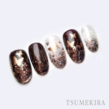 Load image into Gallery viewer, TSUMEKIRA BUTTERFLY SILHOUETTE CHAMPAGNE PINK | SG-BSA-103