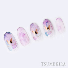 Load image into Gallery viewer, TSUMEKIRA BUTTERFLY SILHOUETTE PINK GOLD | SG-BSA-104