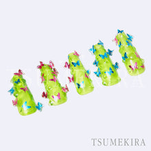 Load image into Gallery viewer, TSUMEKIRA LATIN WITCH × BUTTERFLY SILHOUETTE PINK | SG-BSA-105