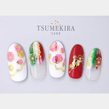 Load image into Gallery viewer, TSUMEKIRA FOIL JAPANESE PATTERN GOLD | SG-HWG-101