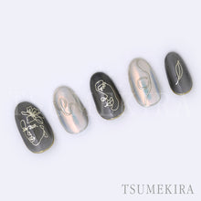 Load image into Gallery viewer, TSUMEKIRA SANZOU × ONE STROKE WRITING WHITE GOLD | SG-SNZ-105