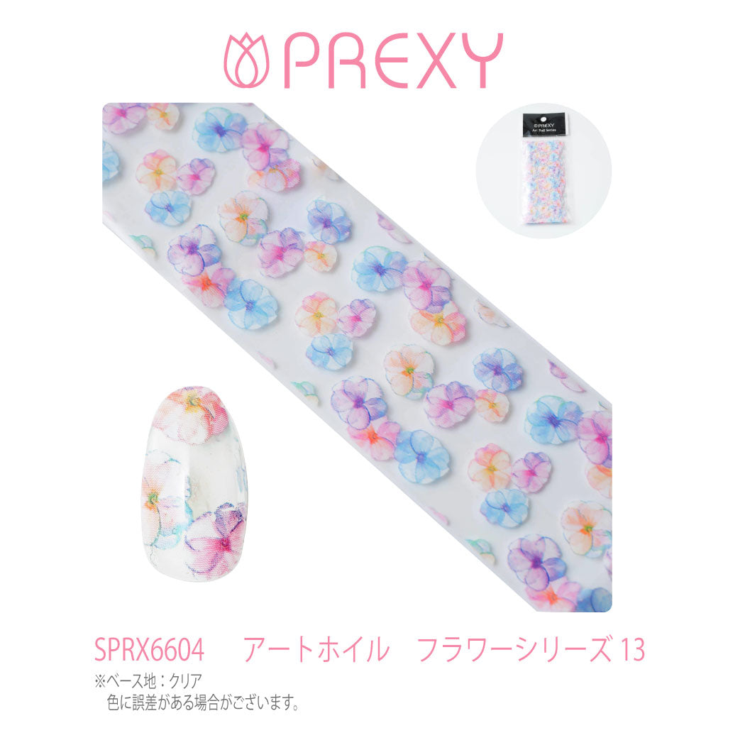 PREXY ART FOIL FLORAL SERIES SPRX6604