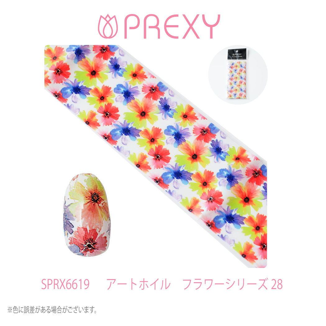PREXY ART FOIL FLORAL SERIES SPRX6619