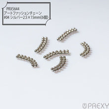 Load image into Gallery viewer, ART FASHION CHAIN #04 SILVER PRX5644