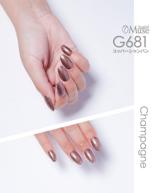 PREMDOLL MUSE G681 COPPER CHAMPAGNE