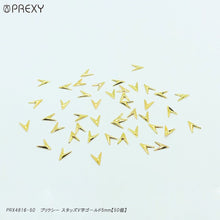 Load image into Gallery viewer, PREXY STUDS V-SHAPED GOLD