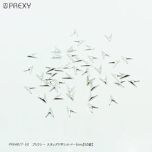 Load image into Gallery viewer, PREXY STUDS V-SHAPED SILVER